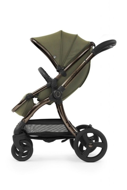 Egg 2 Hunter Green – wózek spacerowy premium do 25 kg, amortyzacja, składany
