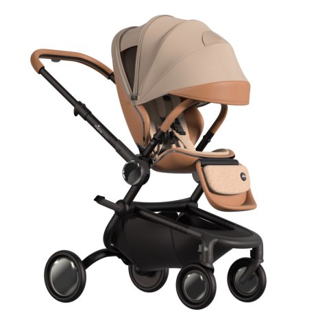 Mima Creo Mocha – wózek spacerowy premium do 22 kg, amortyzacja, składanie automatyczne