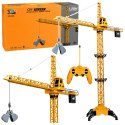 Dźwig Żuraw Budowlany Zdalnie Sterowany RC Przewodowy Obrót 360° 71 cm