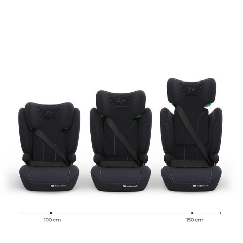 KINDERKRAFT Fotelik samochodowy I-SPARK 2 PLUS i-Size black