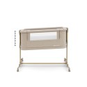 KINDERKRAFT Łóżeczko dostawne NESTEE GROW 2 beige wood