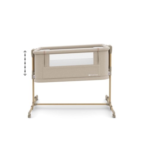 KINDERKRAFT Łóżeczko dostawne NESTEE GROW 2 beige wood