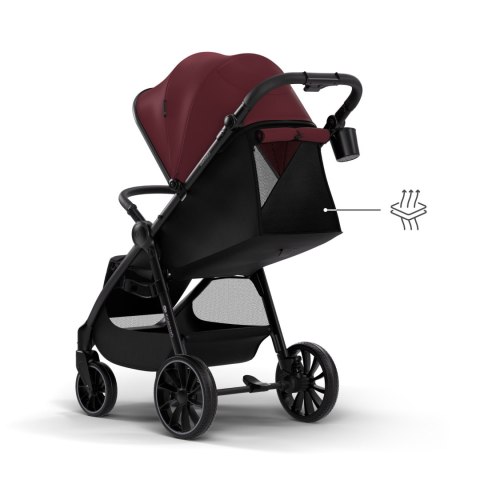 KINDERKRAFT Wózek spacerowy GRANDE 2 dark ruby