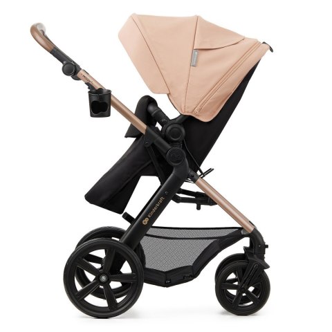 KINDERKRAFT Wózek wielofunkcyjny MOOV 2 3w1 sand beige EVA WHEELS