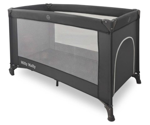 MILLY MALLY 445 Łóżeczko turystyczne Mirage Dark Grey