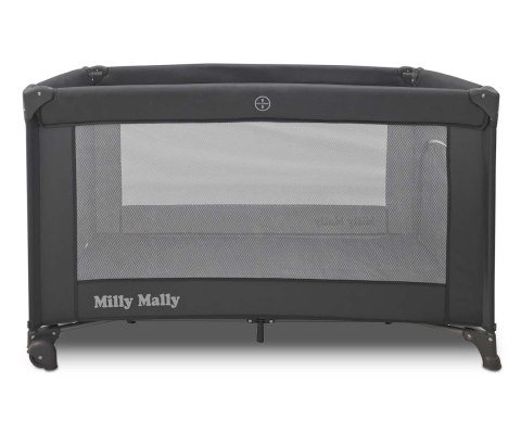 MILLY MALLY 445 Łóżeczko turystyczne Mirage Dark Grey
