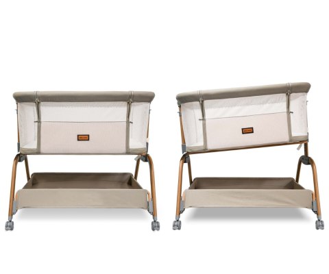 MILLY MALLY 6977 Łóżeczko dostawne Nino Beige