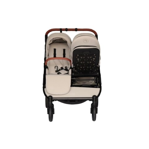 Zestaw Gondola z osłoną przeciwdeszczową Easy Twin 5 - Stone