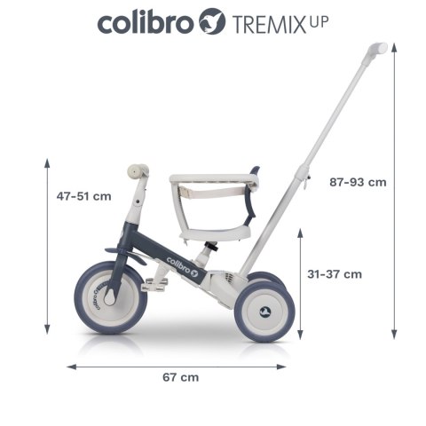 COLIBRO Rowerek dziecięcy TREMIXUP ASH