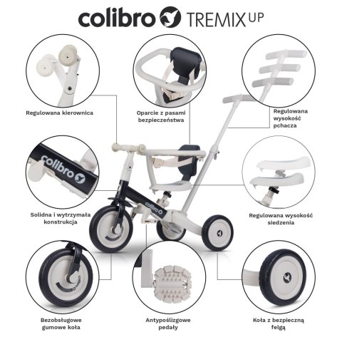 COLIBRO Rowerek dziecięcy TREMIXUP COAL