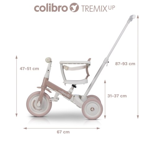COLIBRO Rowerek dziecięcy TREMIXUP MOUSSE
