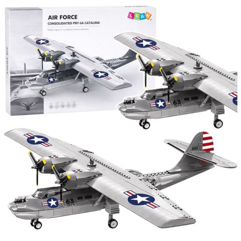Klocki Konstrukcyjne Samolot PBY-5A Catalina 364 el.