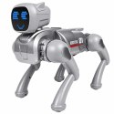 Pies Robot AI Zdalnie Sterowany RC Bluetooth Aplikacja Programowany Srebrny