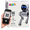 Pies Robot AI Zdalnie Sterowany RC Bluetooth Aplikacja Programowany Srebrny