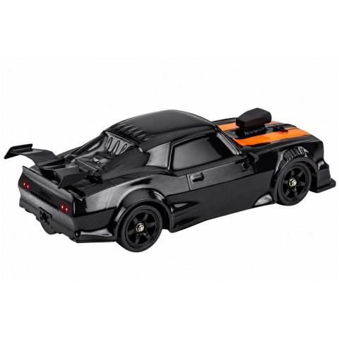 Samochód Sportowy RC Drift 4WD Wymienne Koła Efekt Dymu Czarny 1:16