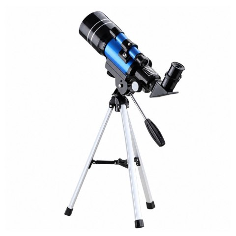 Teleskop Astronomiczny Dla Dzieci Statyw Niebieski Powiększenie 150x