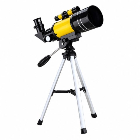 Teleskop Astronomiczny Dla Dzieci Statyw Żółty Powiększenie 150x